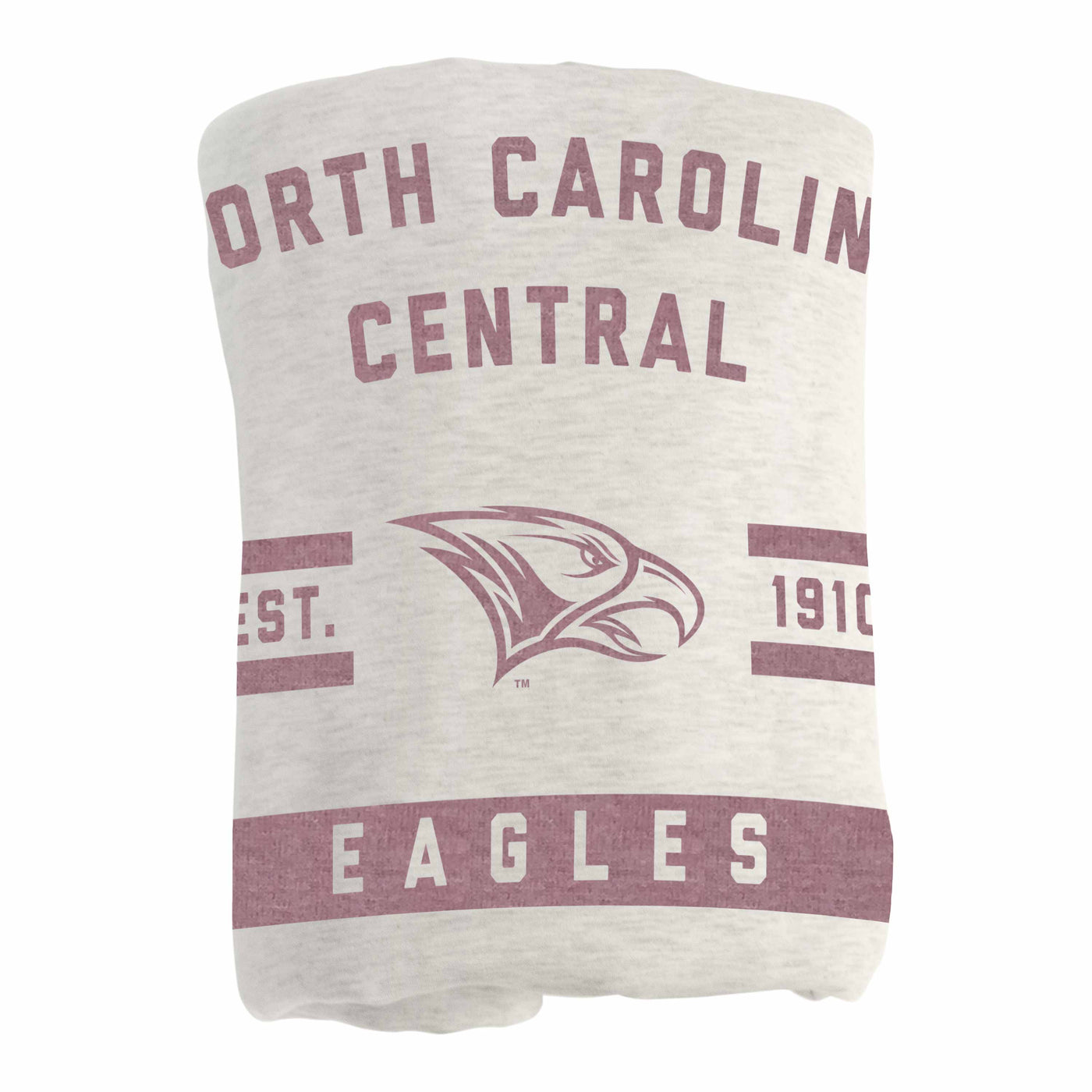 NC Central Oatmeal Sweatshirt Blanket - Logo Brands