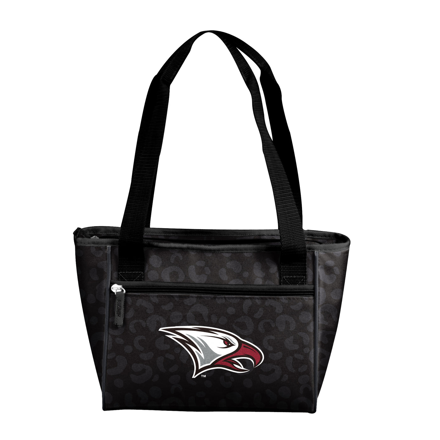 NC Central Leopard Print 16 Can Cooler Tote