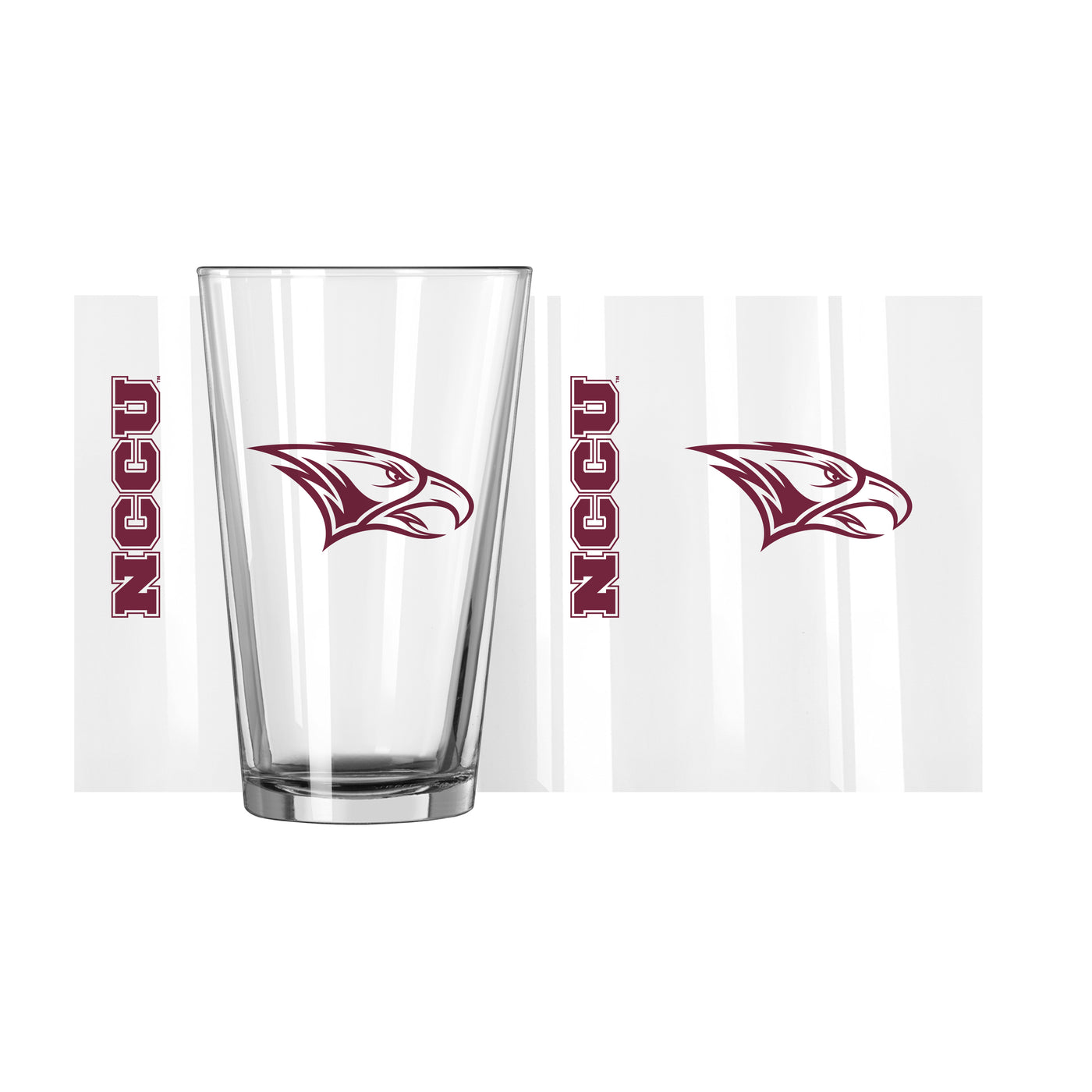 NC Central 16oz Gameday Pint Glass