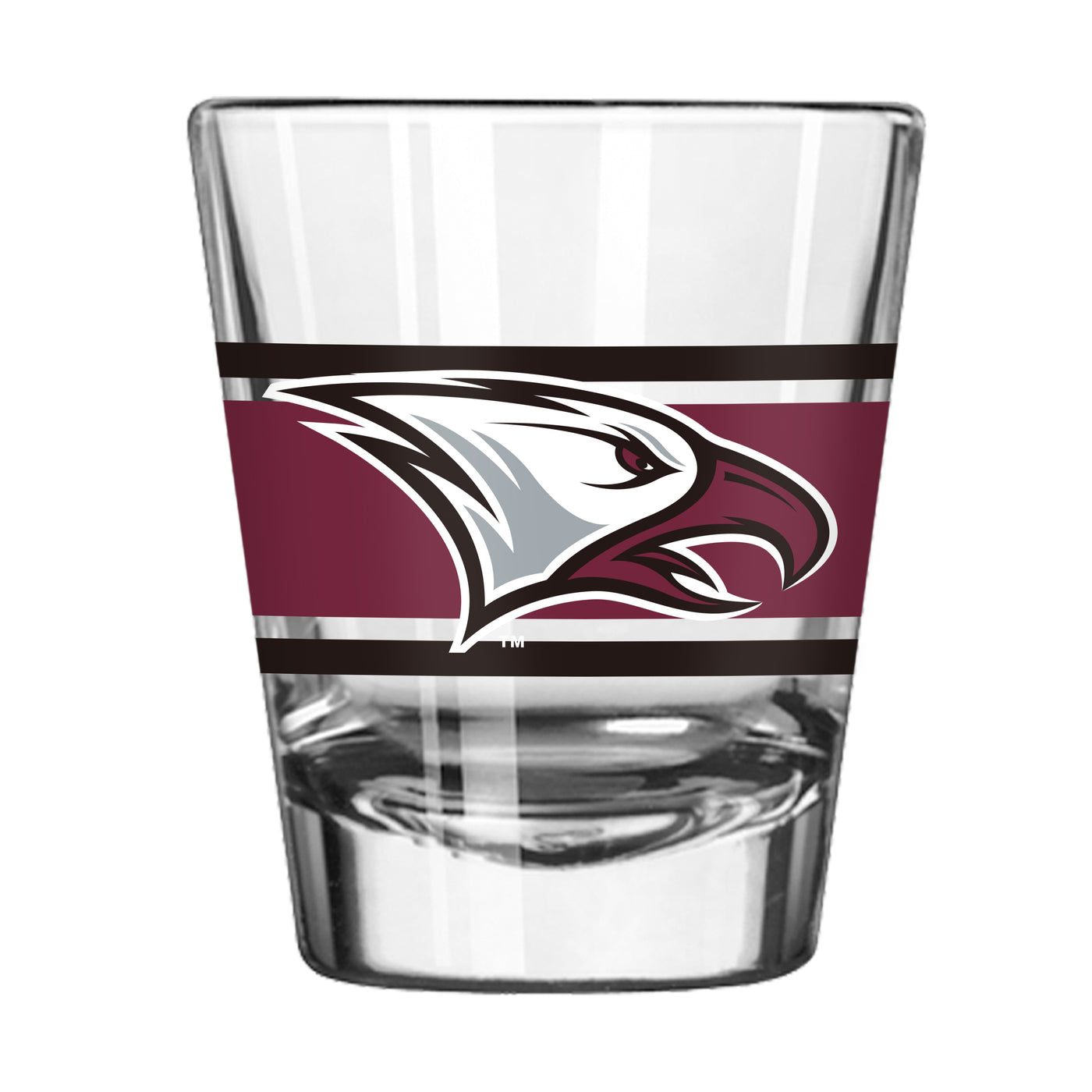 NC Central 2oz Stripe Shot Glass