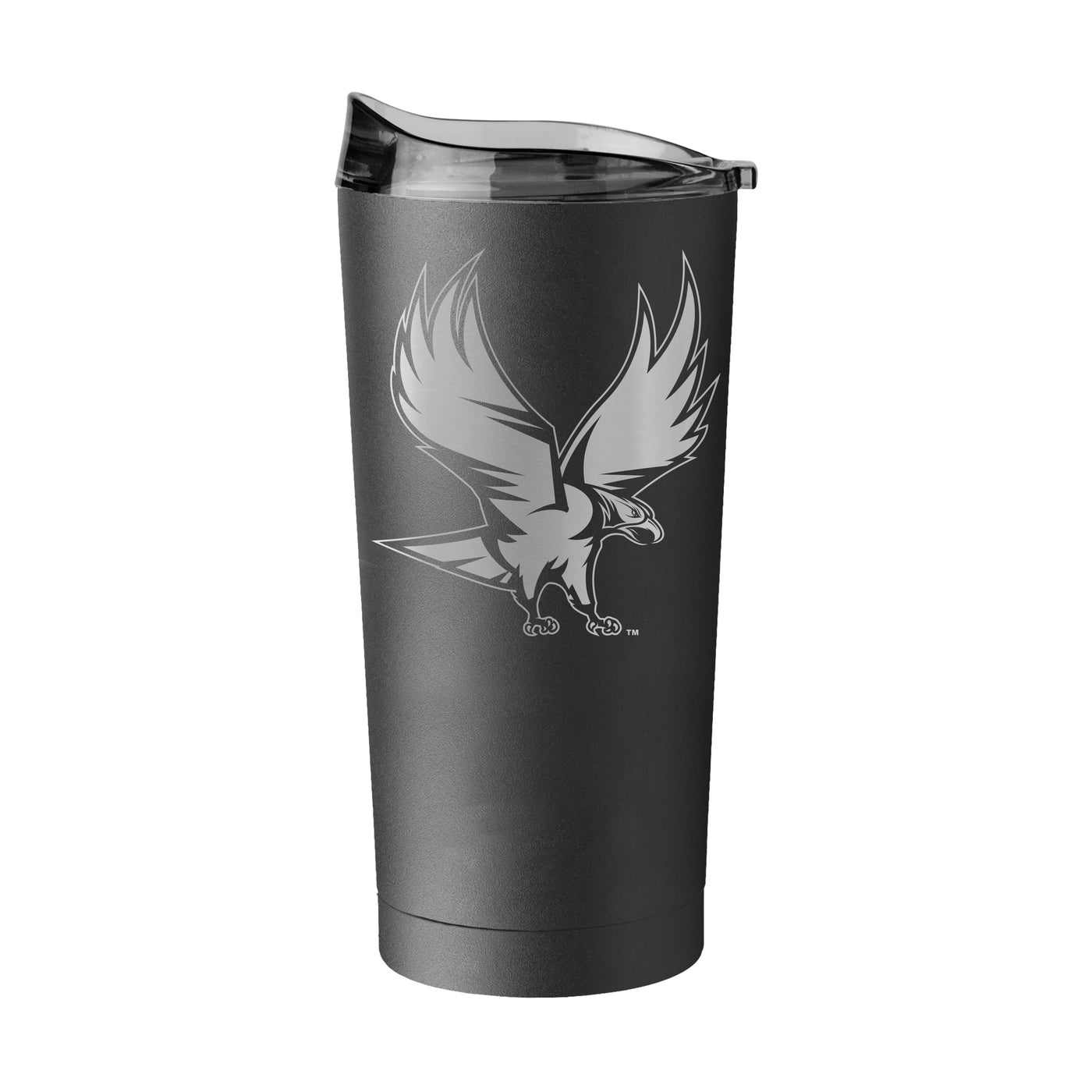 NC Central GunMetal 20oz Black Powder Coat Tumbler