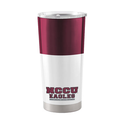 NC Central Colorblock 20oz Stainless Tumbler