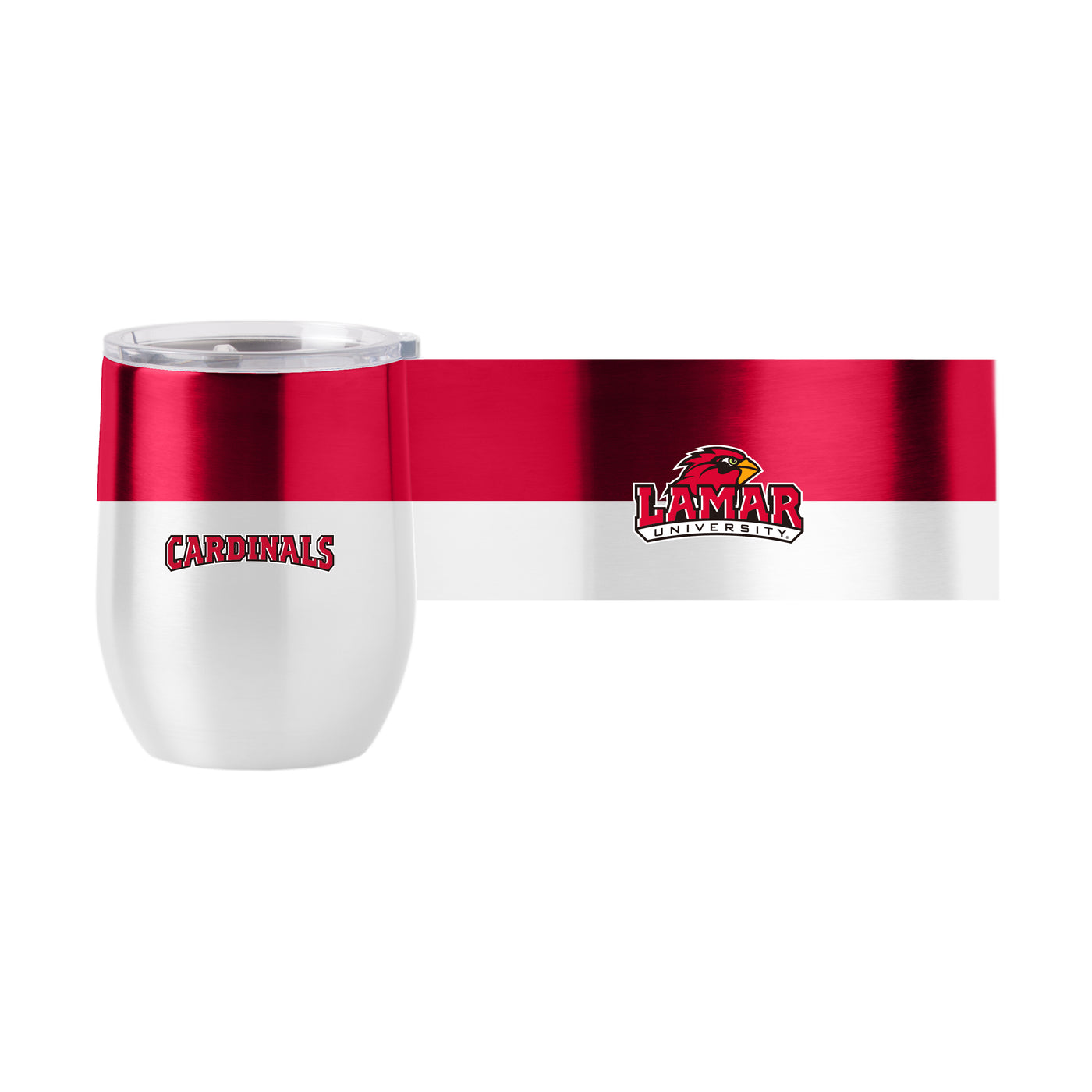 Lamar 16oz Colorblock Stainless Curved Beverage