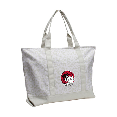 Winston Salem St Leopard Pattern Tote - Logo Brands