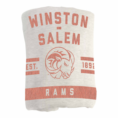 Winston-Salem St Oatmeal Sweatshirt Blanket - Logo Brands