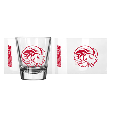 Winston Salem St 2oz Gameday Shot Glass