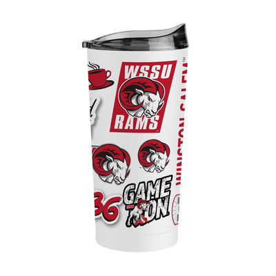 Winston Salem St 20oz Native Powder Coat Tumbler