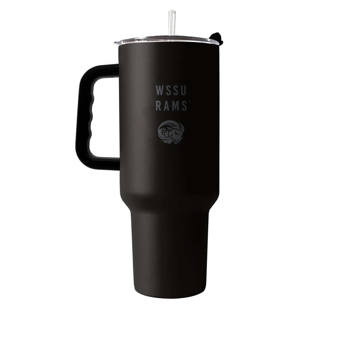 Winston Salem St 40oz Black Tonal Powder Coat Tumbler