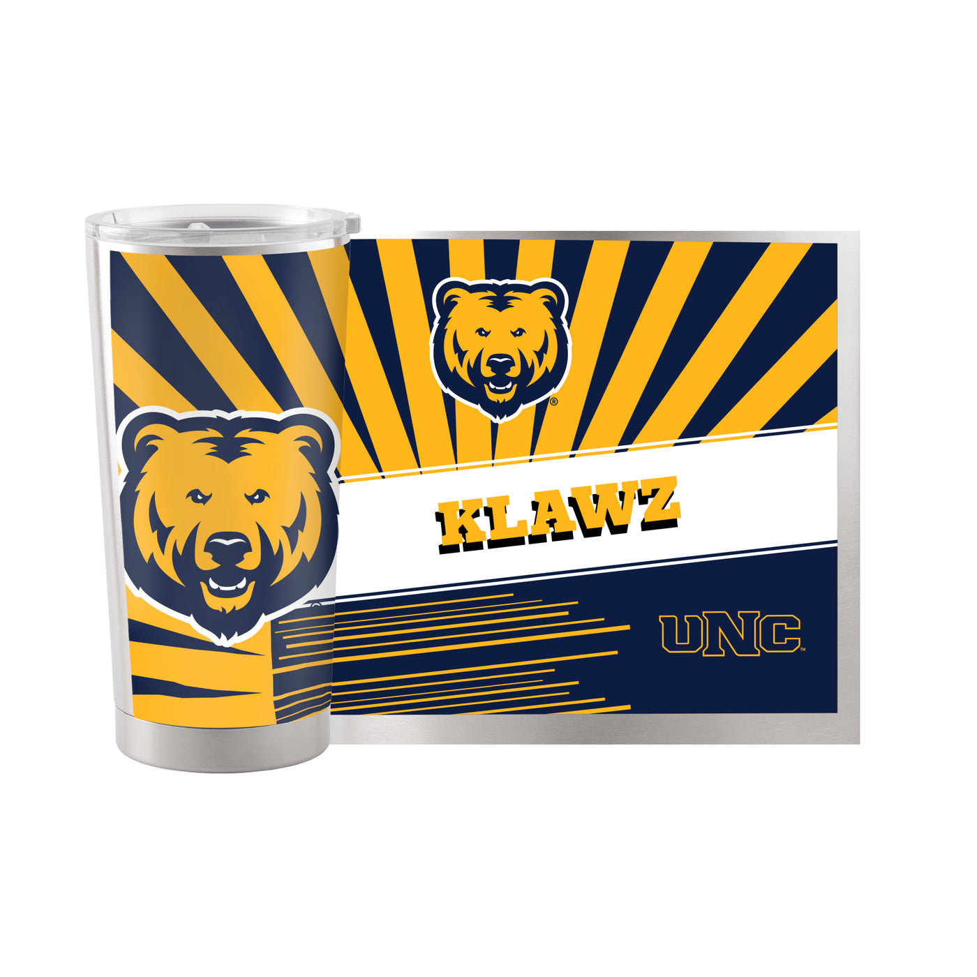 Northern Colorado 20oz Mascot Stainless Tumbler