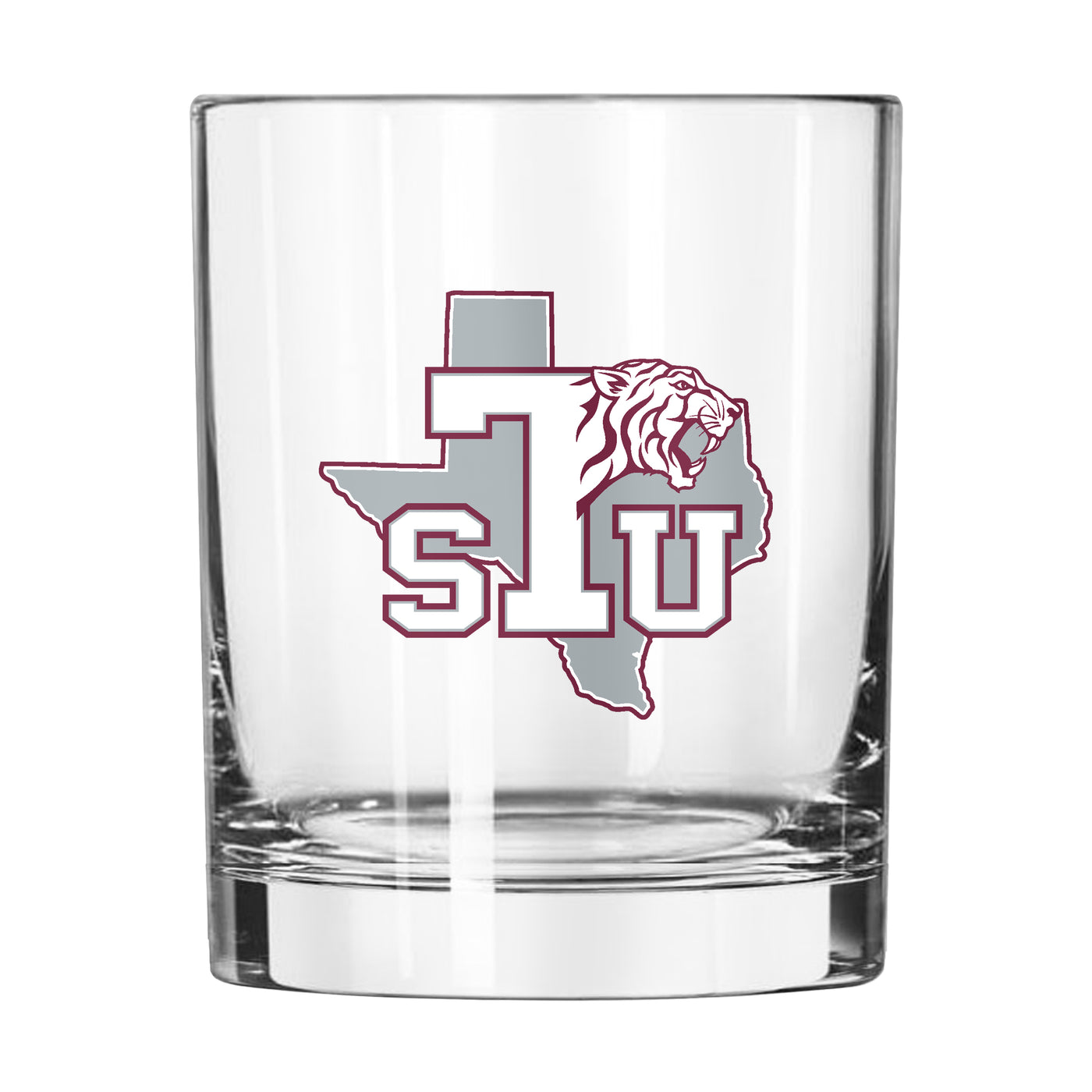 Texas Southern 14oz Gameday Rocks Glass