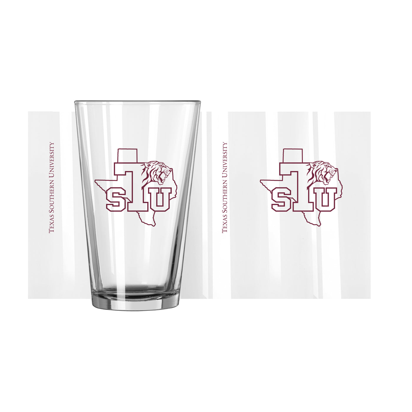 Texas Southern 16oz Gameday Pint Glass