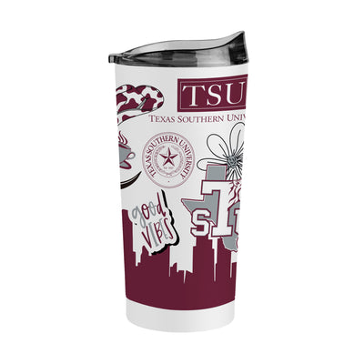 Texas Southern 20oz Native Powder Coat Tumbler