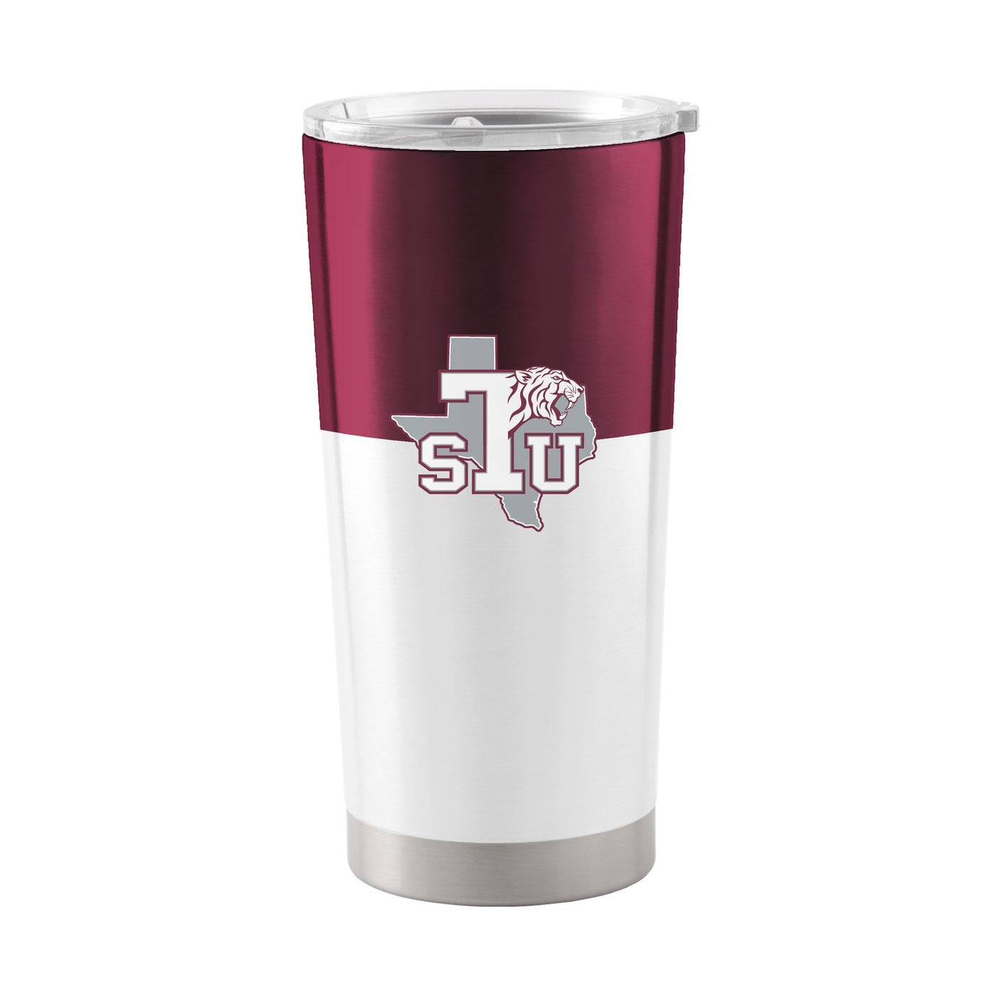 Texas Southern Univ Colorblock 20oz Stainless Tumbler - Logo Brands