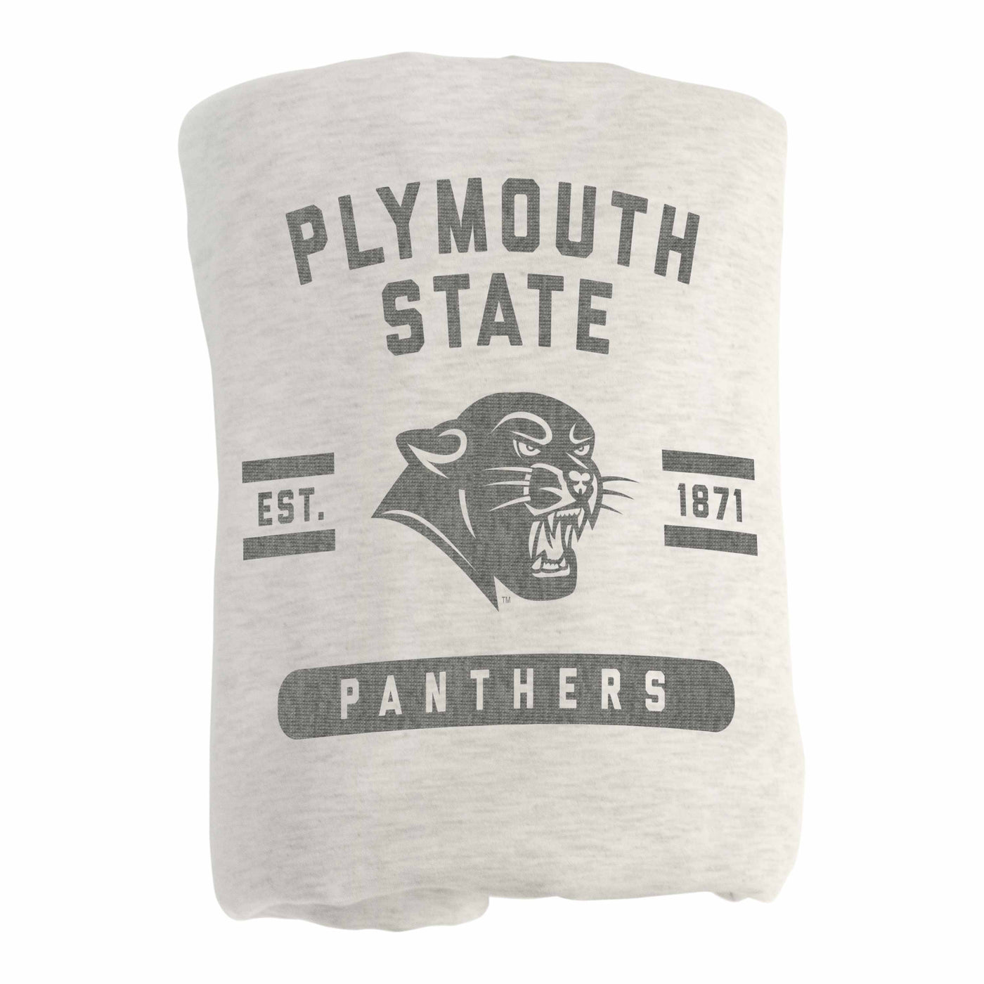 Plymouth State Sublimated Sweatshirt Blanket