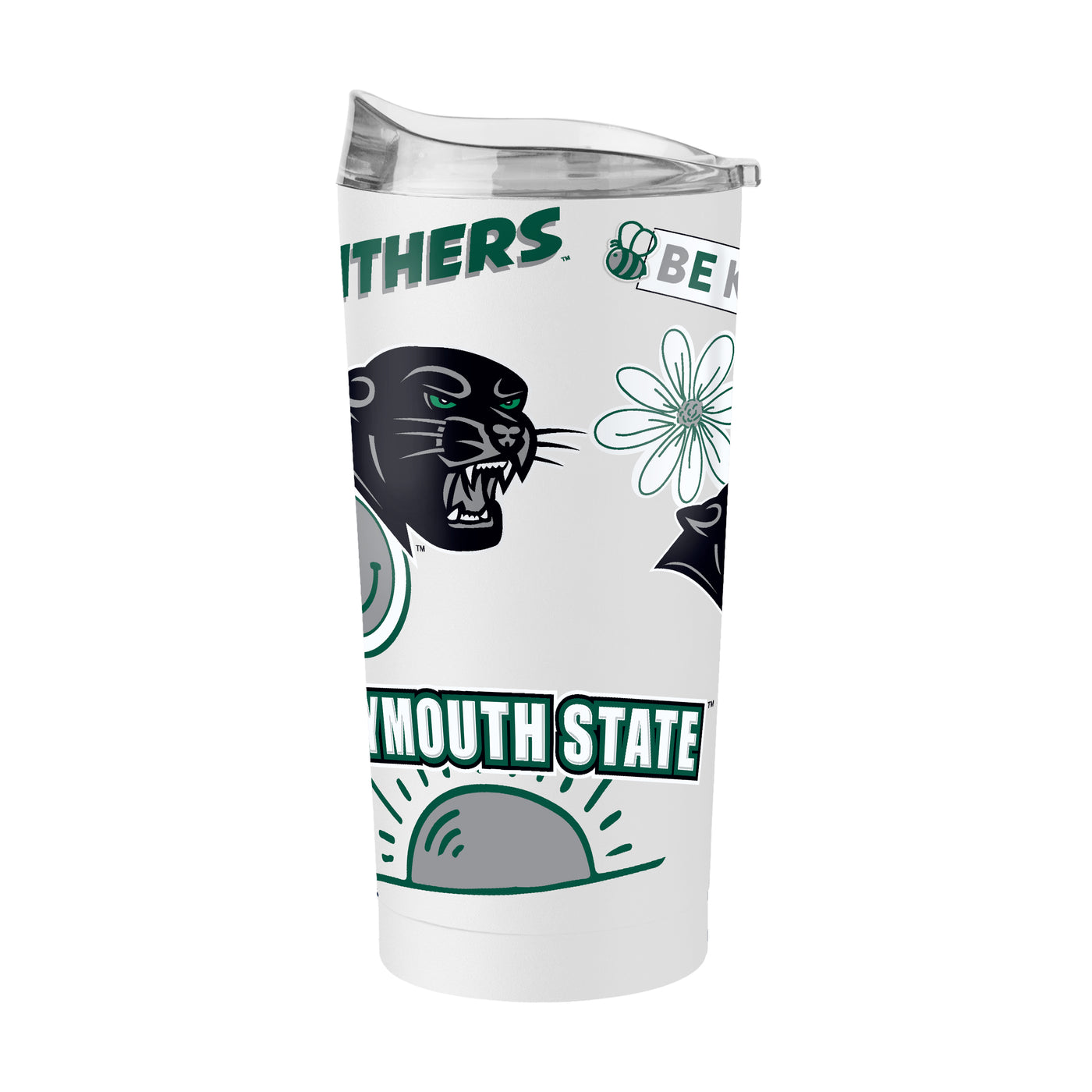 Plymouth State 20oz Native Powder Coat Tumbler