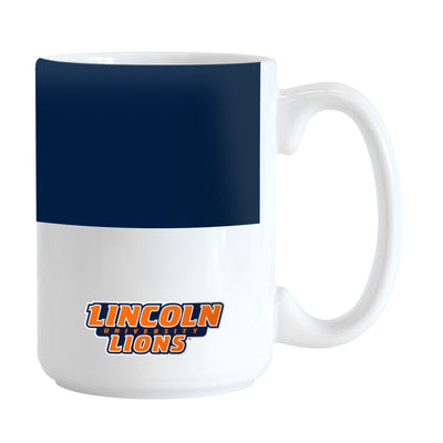 Lincoln Univ 15oz Colorblock Sublimated Mug