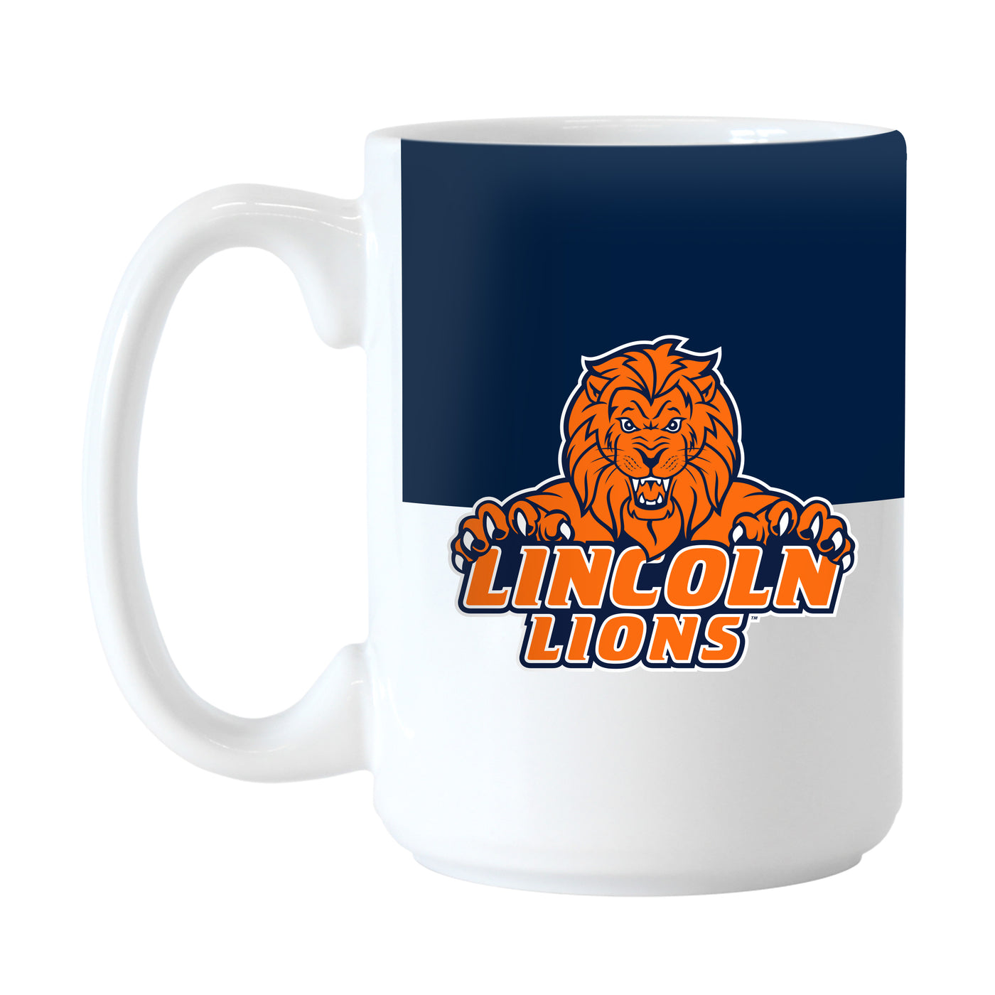 Lincoln Univ 15oz Colorblock Sublimated Mug