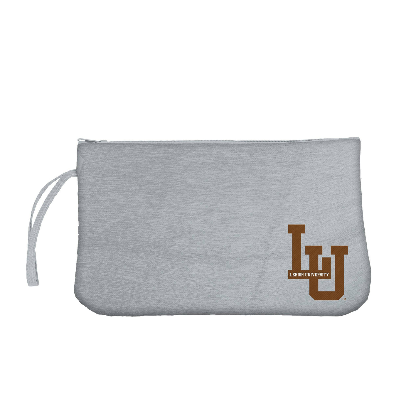 Lehigh University Gray Wristlet