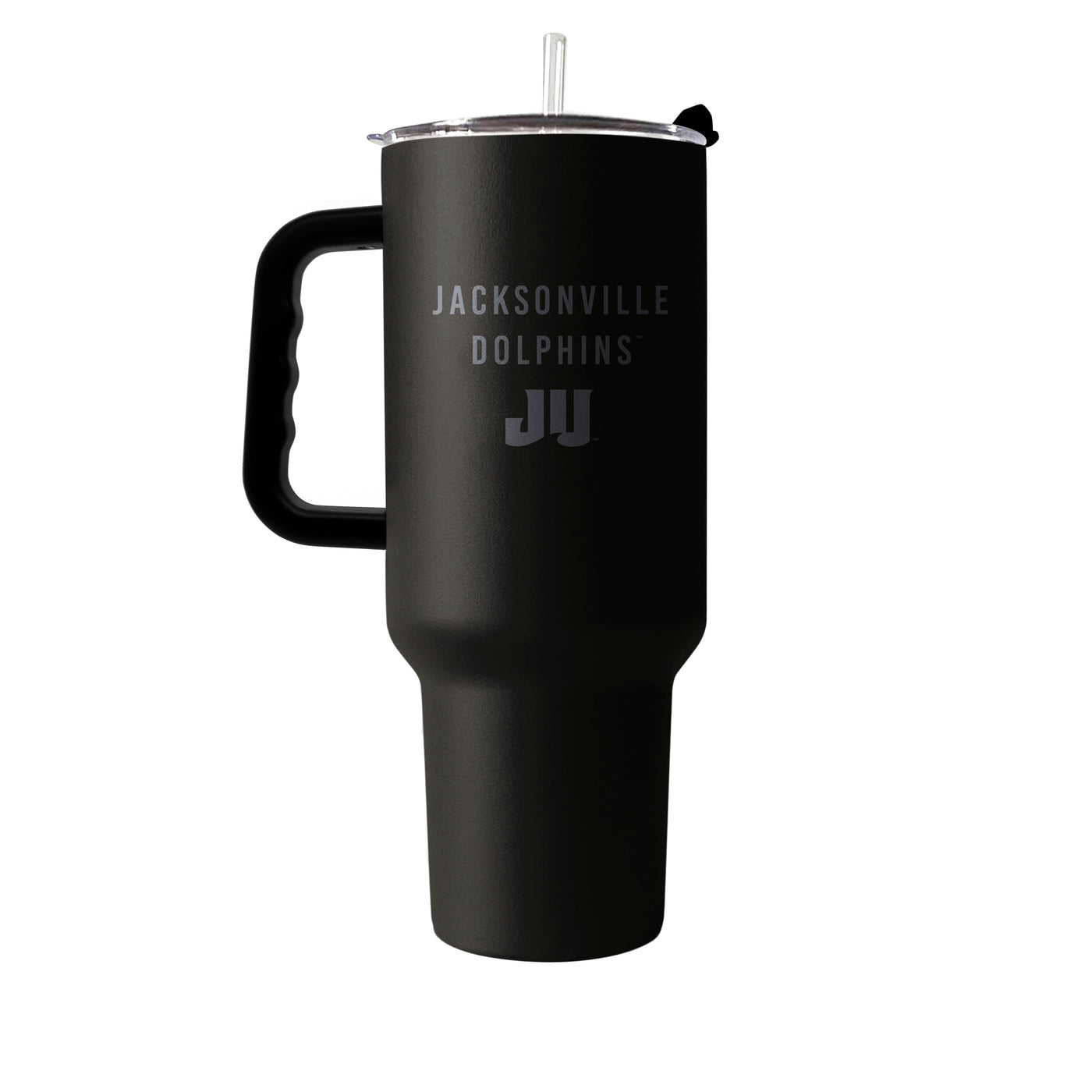 Jacksonville 40oz Black Tonal Powder Coat Tumbler