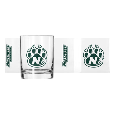 NW Missouri State 14oz Gameday Rocks Glass