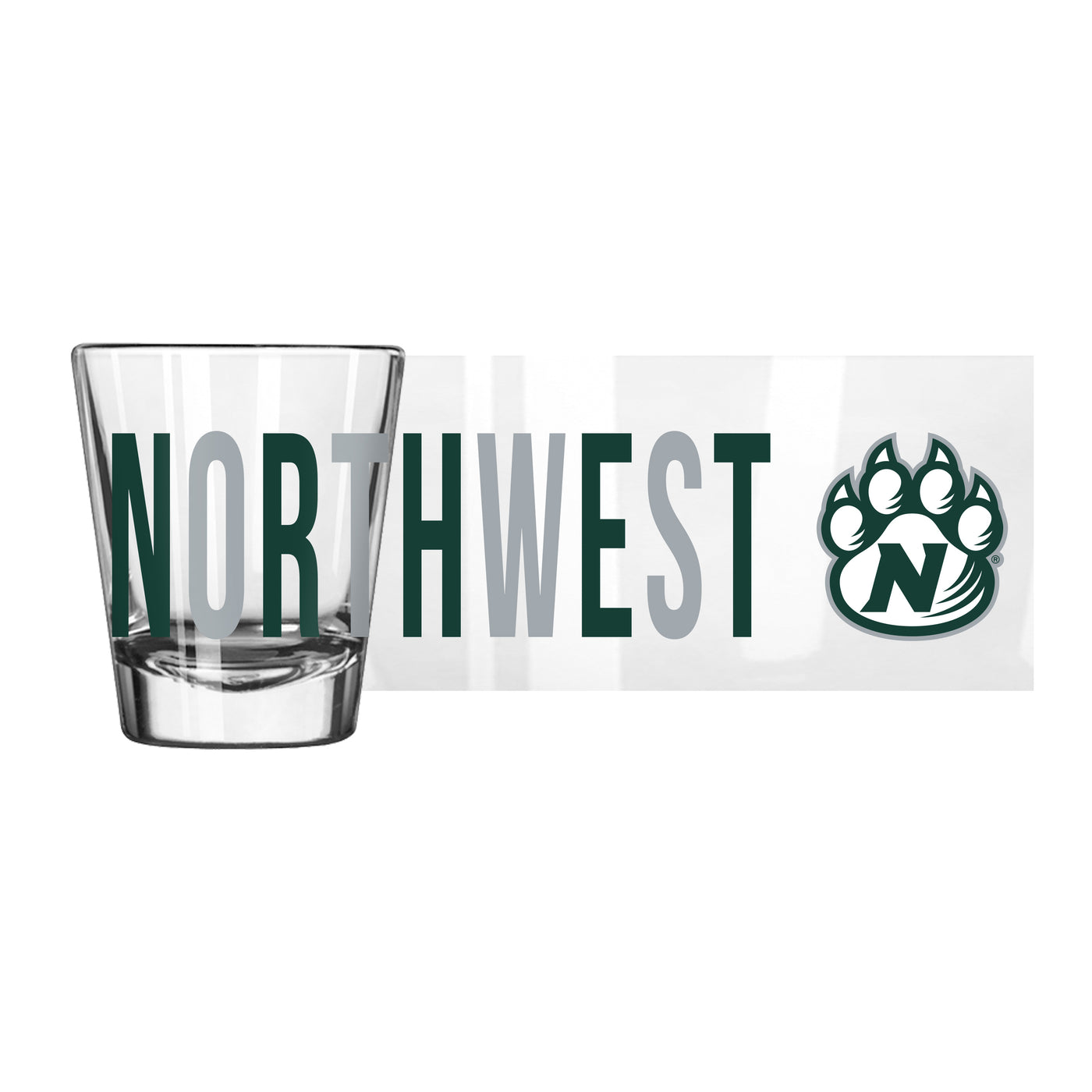 Northwest Missouri State 2oz Overtime Shot Glass