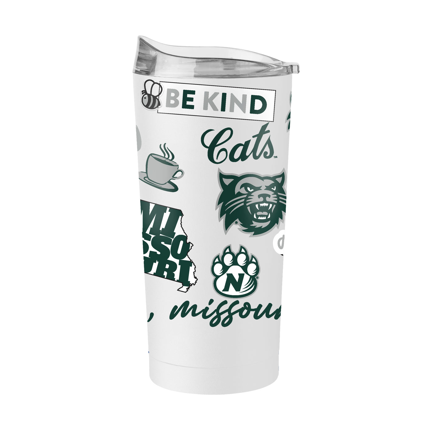 NW Missouri State 20oz Native Powder Coat Tumbler