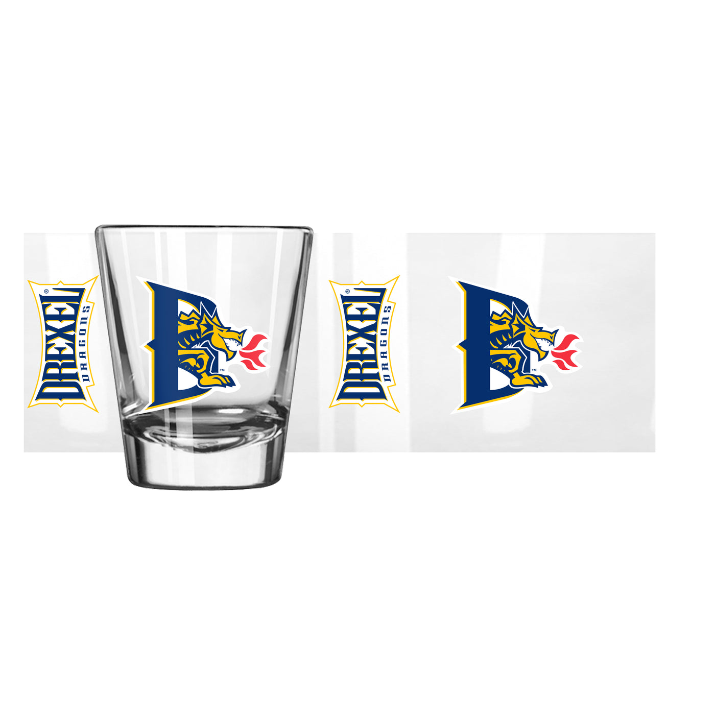 Drexel 2oz Gameday Shot Glass - Logo Brands