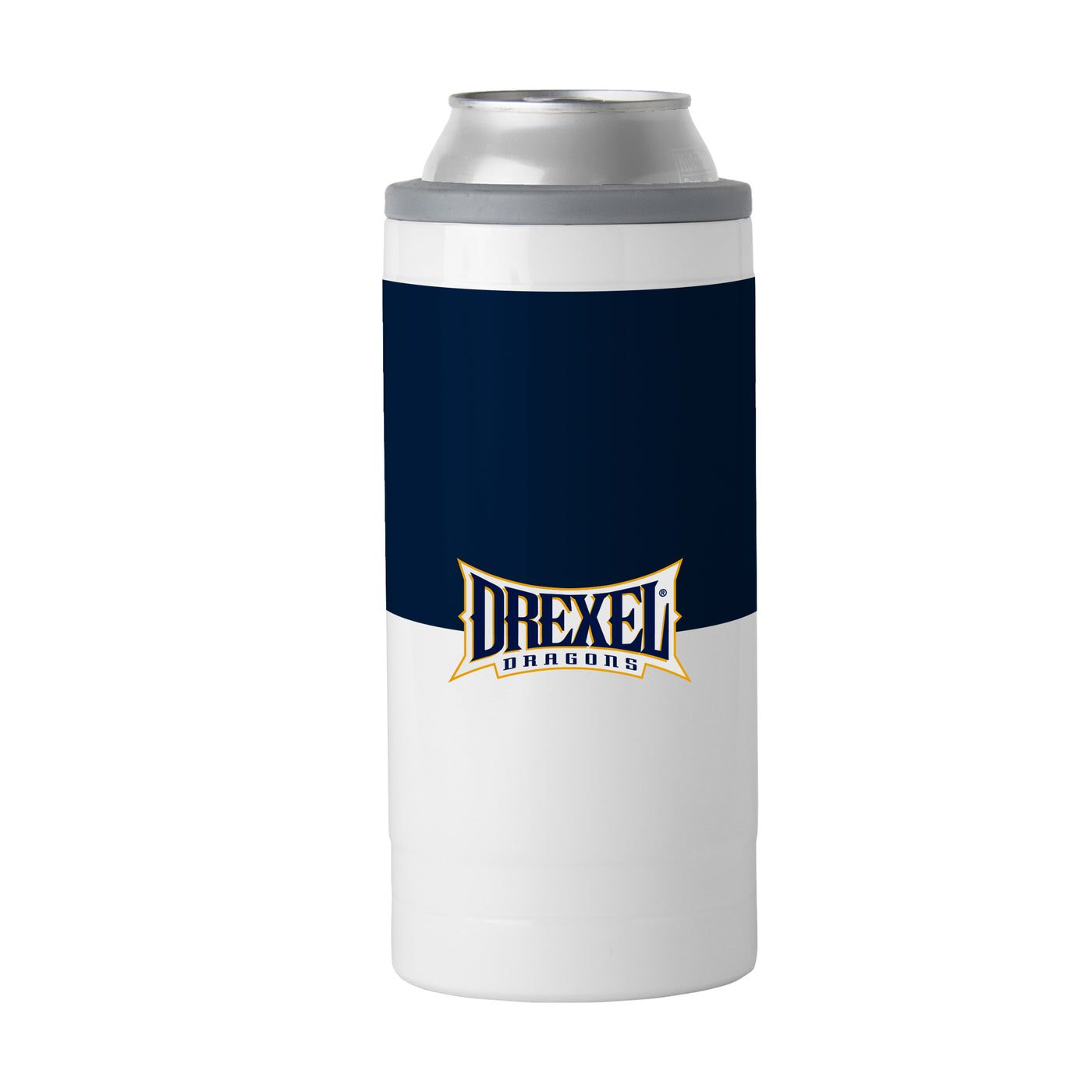 Drexel 12oz Colorblock Slim Can Coolie