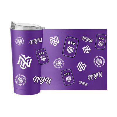 NYU 20oz Dreamweave Powder Coat Tumbler