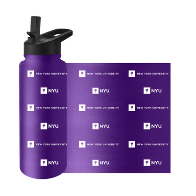 NYU 34oz Step And Repeat Quencher Bottle