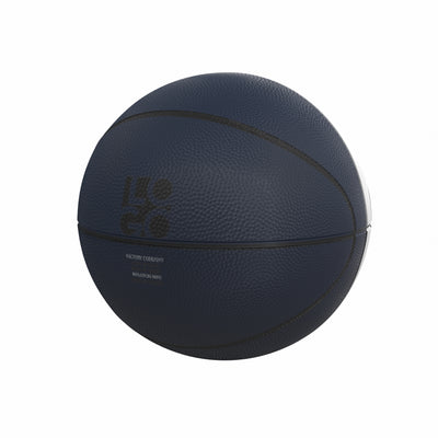 Nevada Navy Mini Size Autograph Basketball f/ Primary Logo