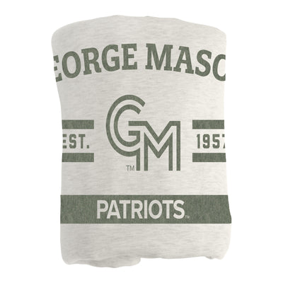 George Mason Sublimated Sweatshirt Blanket