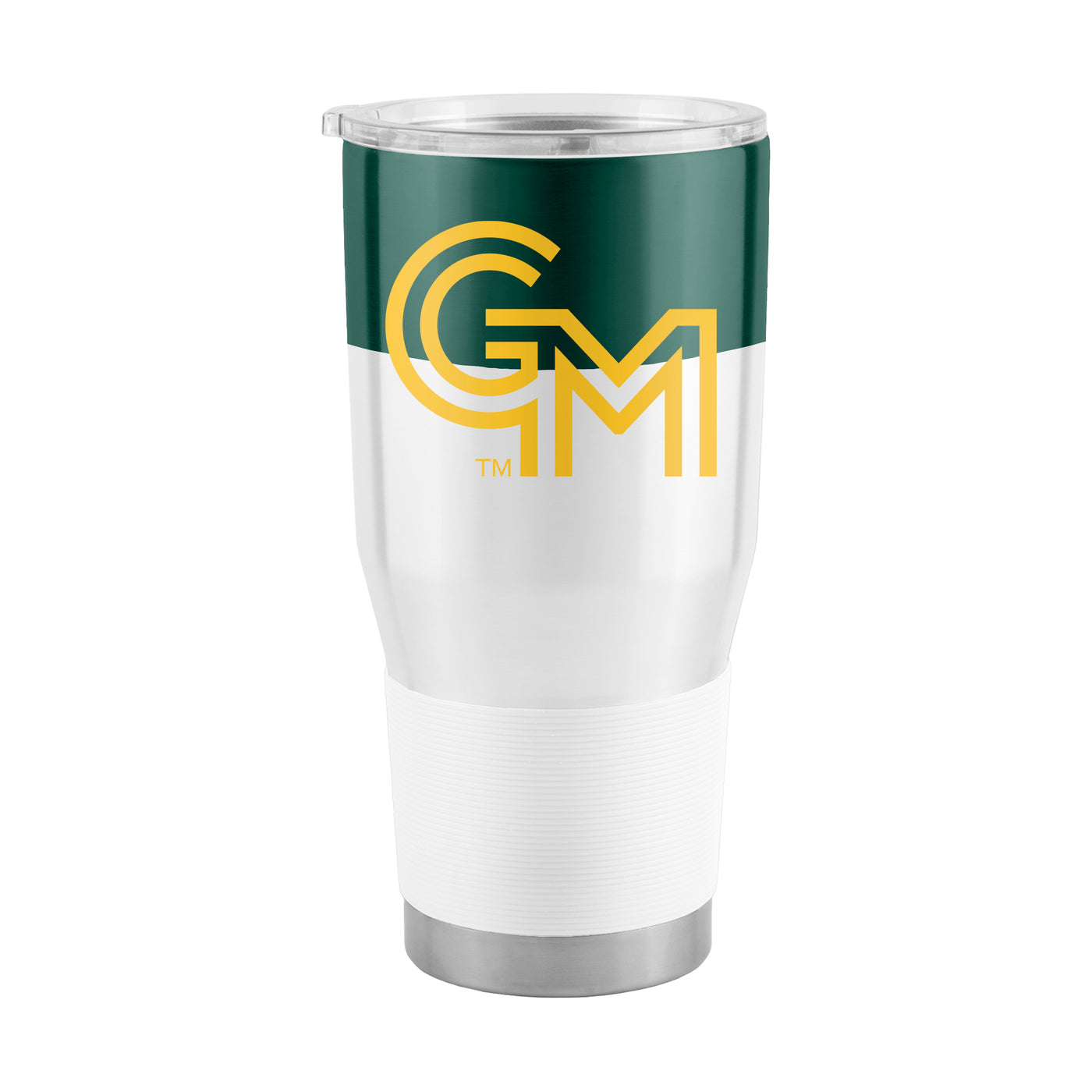 George Mason 30oz Colorblock Stainless Steel Tumbler - Logo Brands