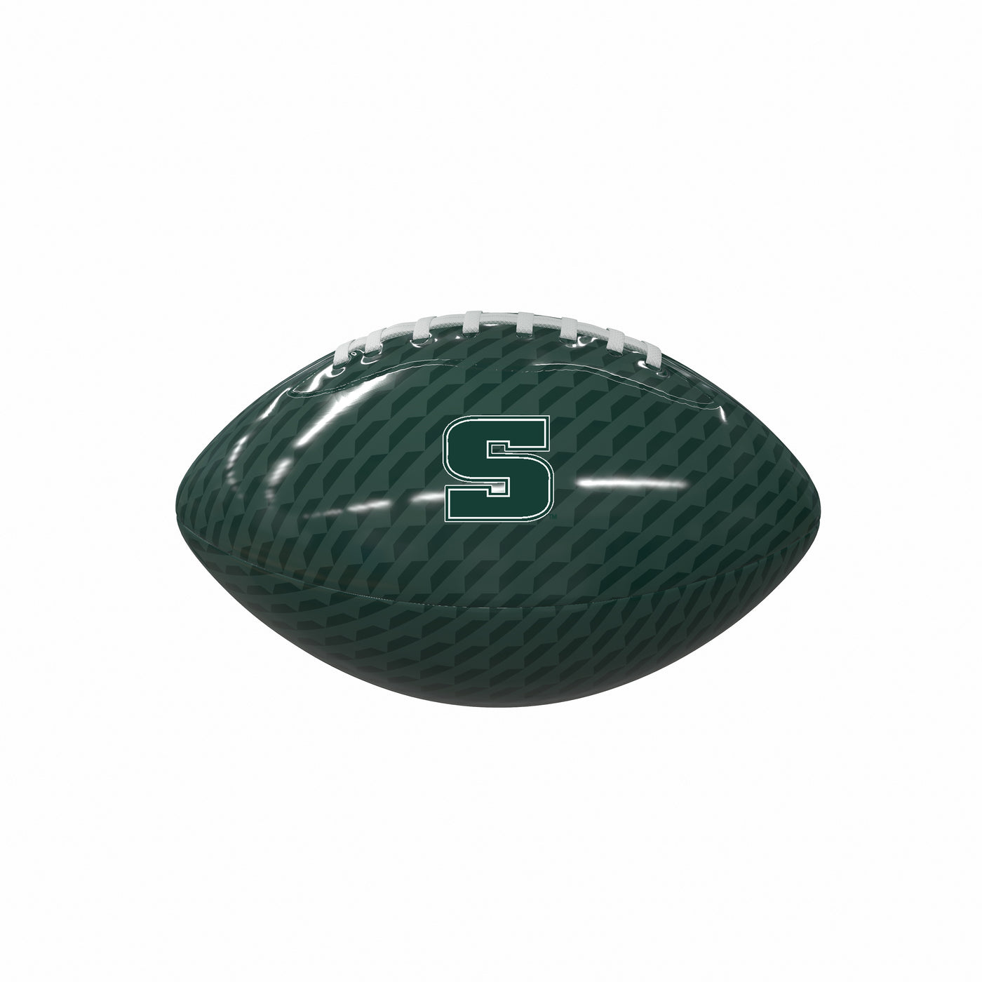 Slippery Rock Univ Carbon Fiber Mini Size Glossy Football