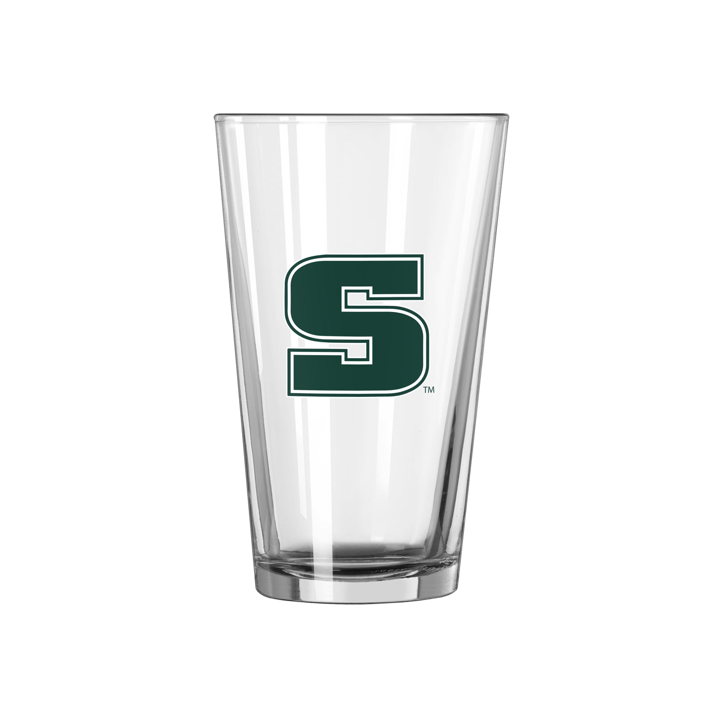 Slippery Rock Univ 16oz Stripe Pint Glass