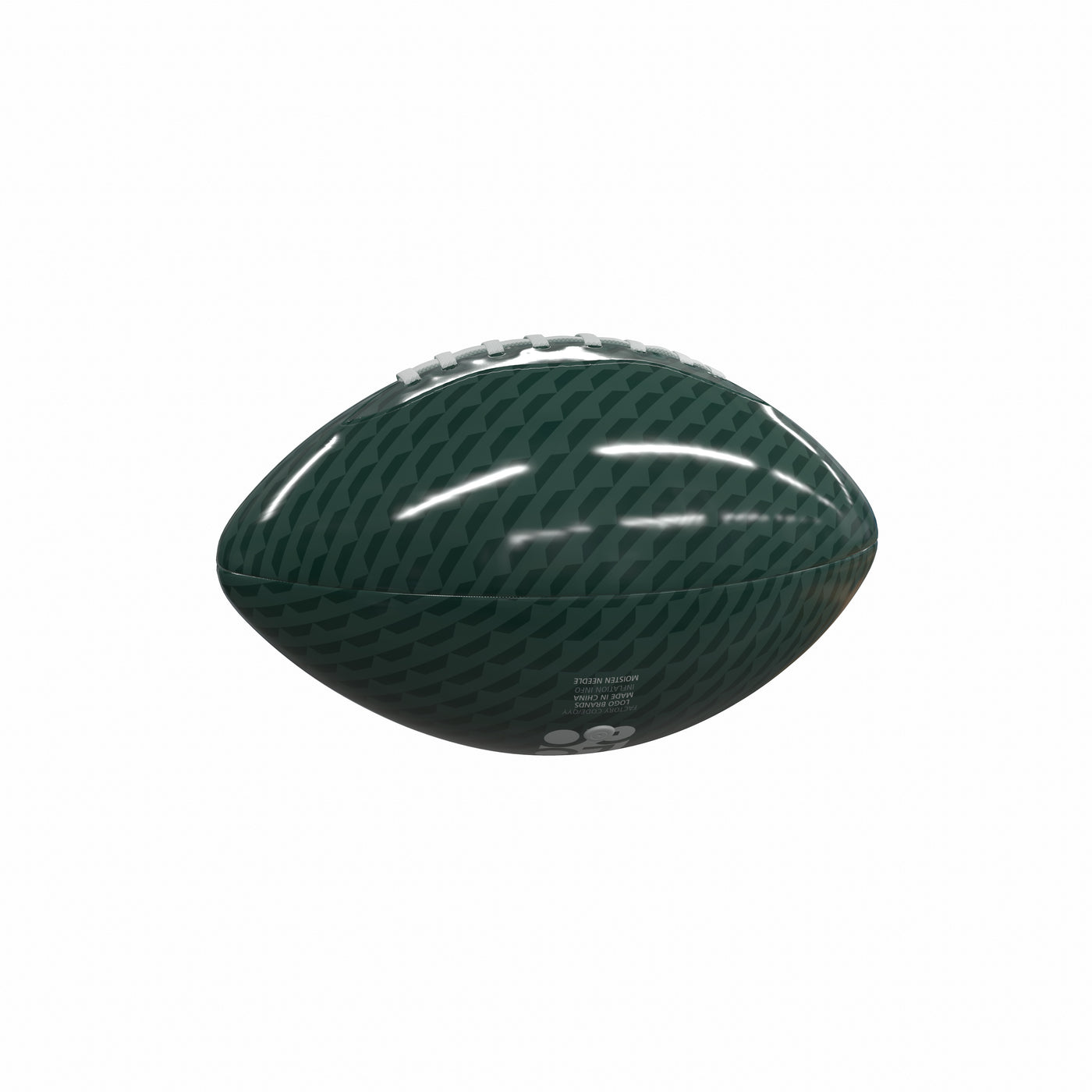 North Dakota State Carbon Fiber Mini Size Glossy Football