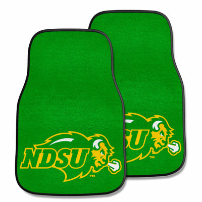 North Dakota State University 2-pc Carpet Car Mat Set