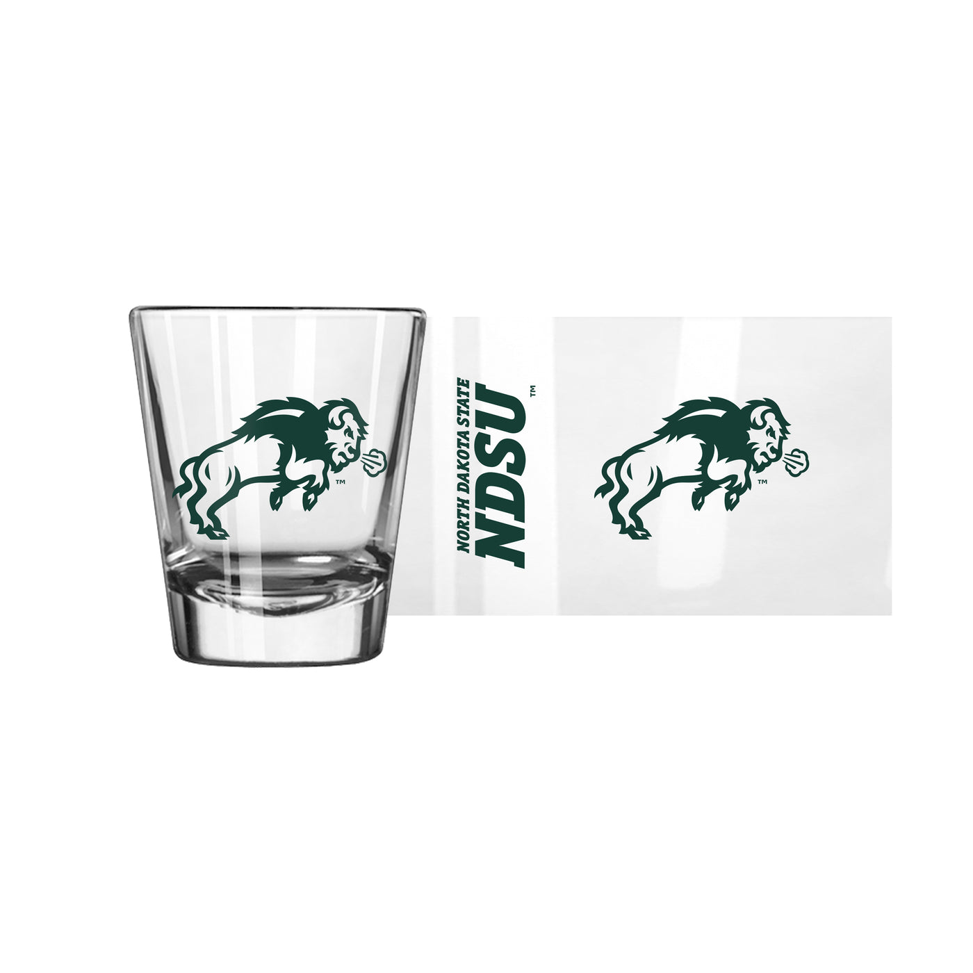 North Dakota State 2oz Gameday Shot Glass