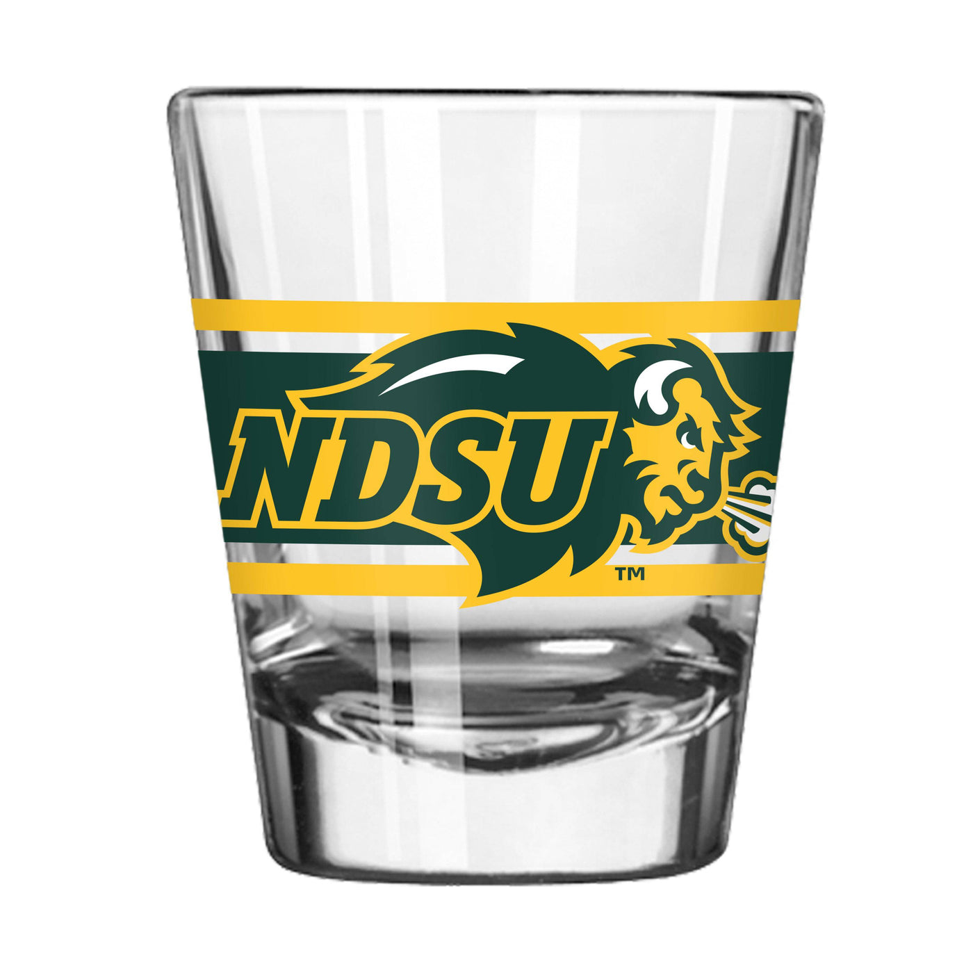 North Dakota State 2oz Stripe Shot Glass