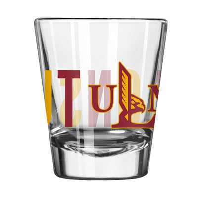 Louisiana Monroe 2oz Overtime Shot Glass - Logo Brands