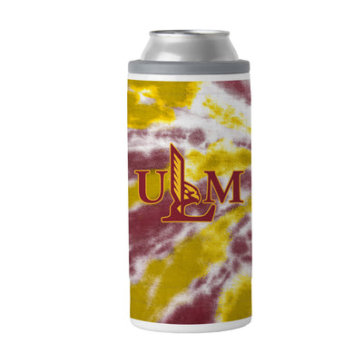 Louisiana Monroe 12oz Tie Dye Slim Can Coolie