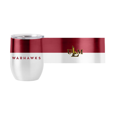 LA Monroe 16oz Colorblock Stainless Curved Beverage