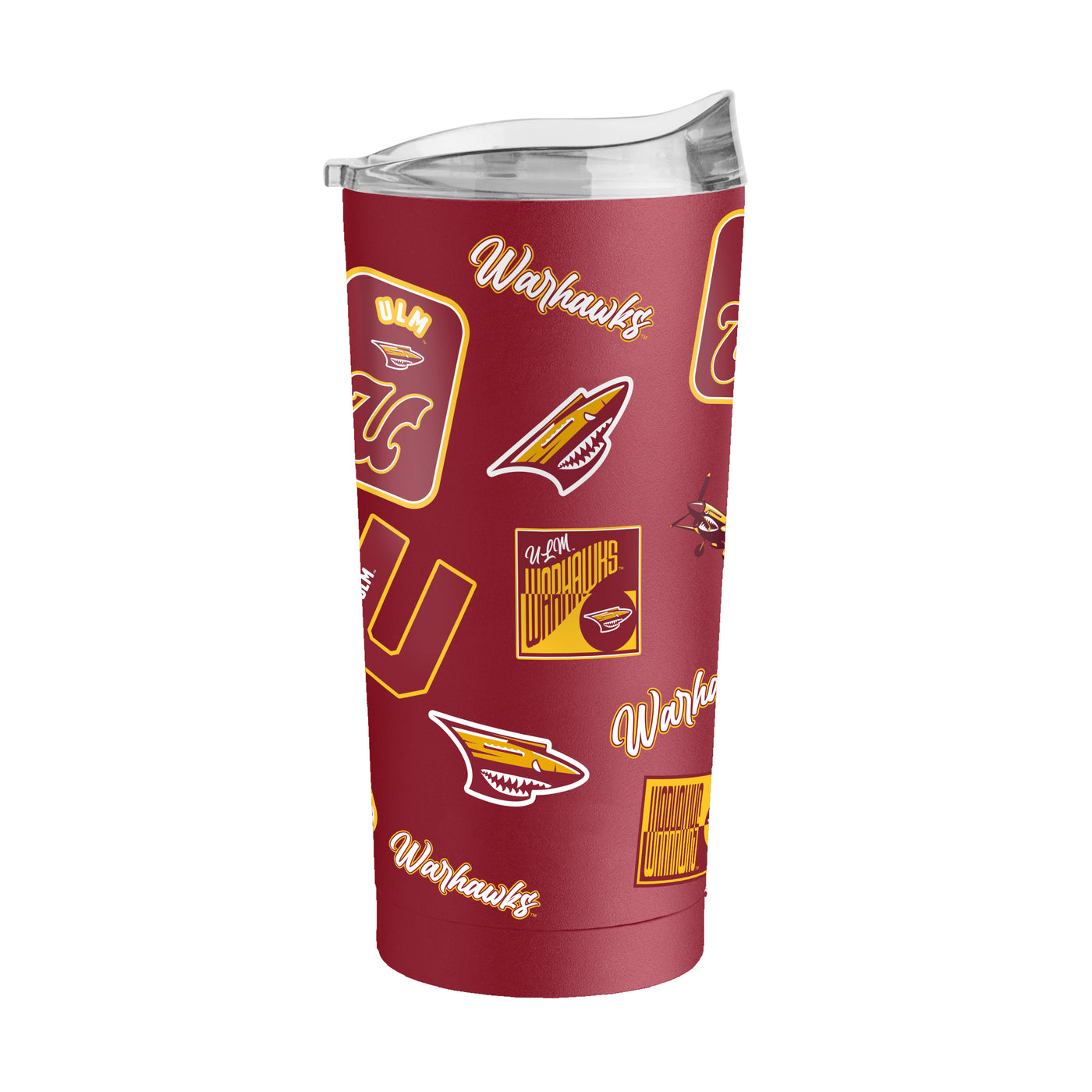 Louisiana Monroe 20oz Dreamweave Powder Coat Tumbler