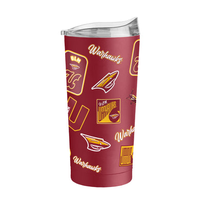 Louisiana Monroe 20oz Dreamweave Powder Coat Tumbler