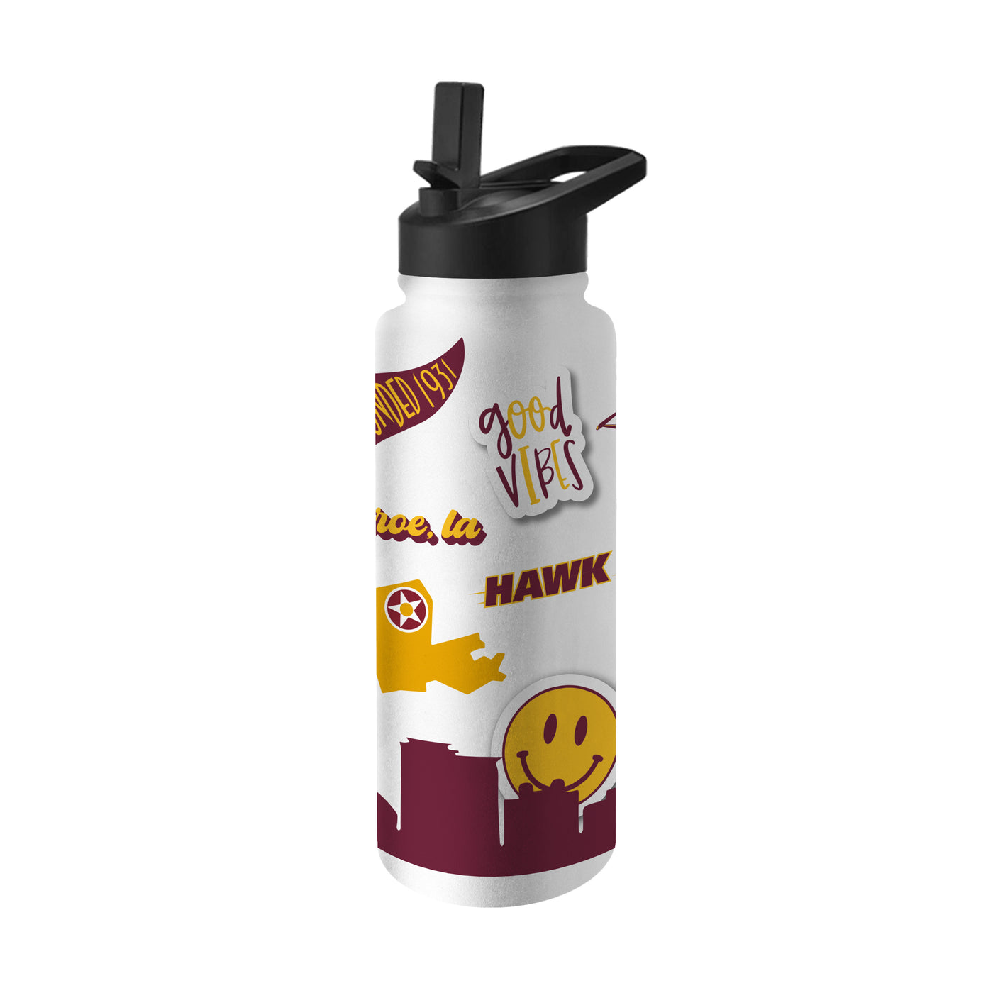 Louisiana Monroe 34oz Native Quencher Bottle - Logo Brands