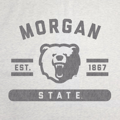 Morgan State Oatmeal Sweatshirt Blanket