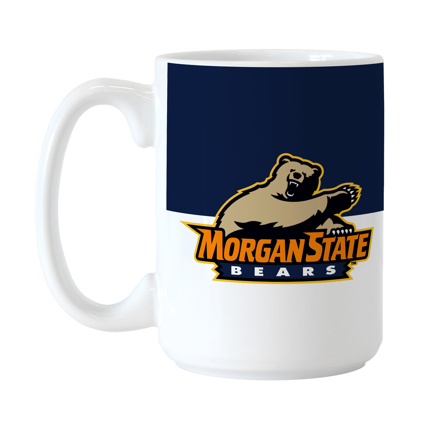Morgan State 15oz Colorblock Sublimated Mug