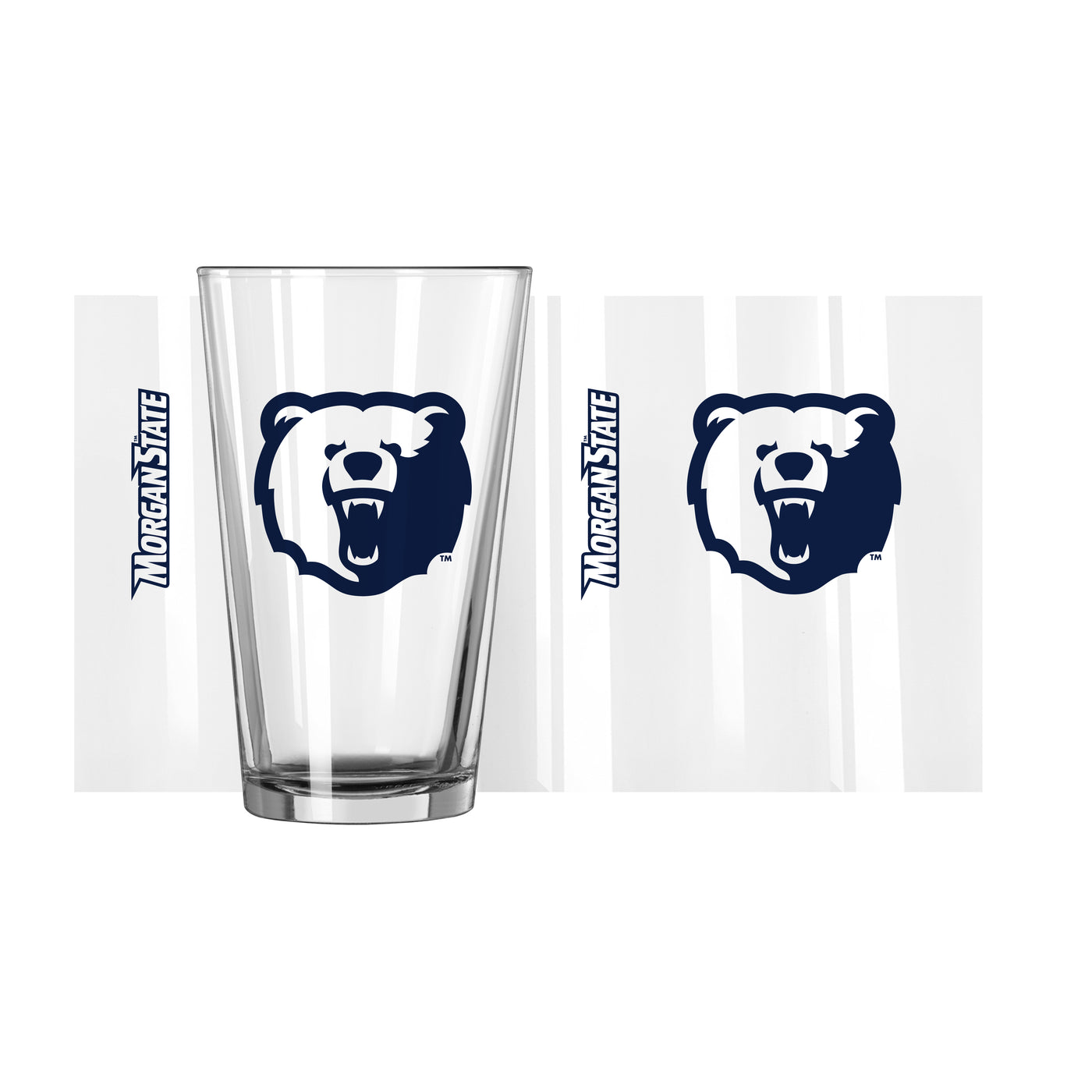 Morgan State 16oz Gameday Pint Glass