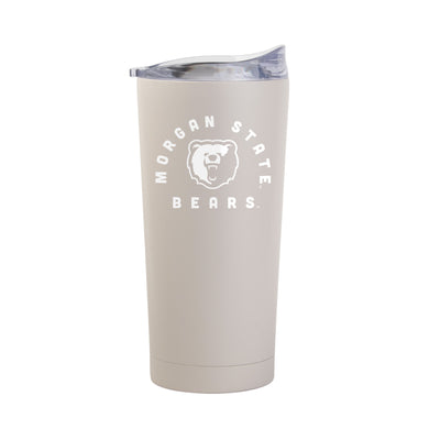 Morgan State 20oz Archway Sand Powder Coat Tumbler