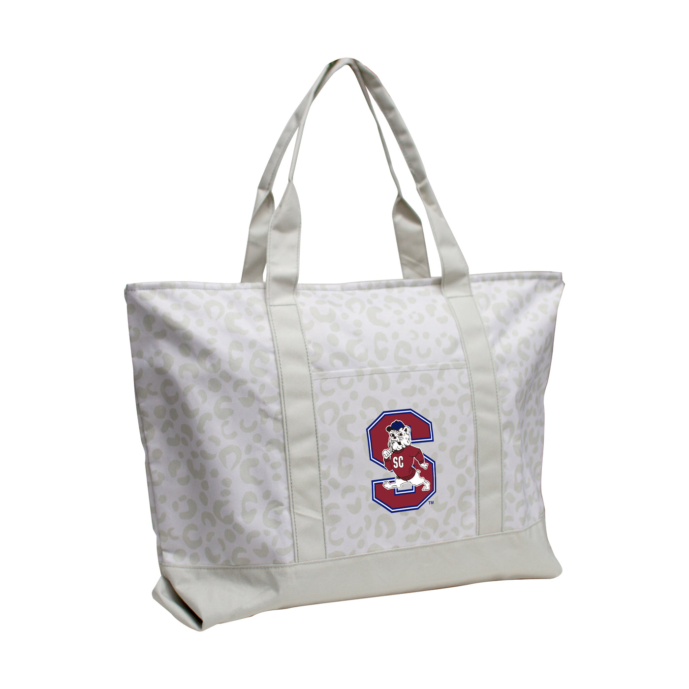 South Carolina State Leopard Pattern Tote